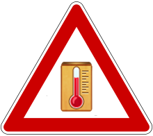 Hitzewarnung  für Oberbergischer Kreis